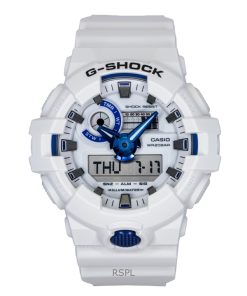 Casio G-Shock Analog Digital Resin Strap White Dial Quartz GA-700HDS-7A 200M Men's Watch