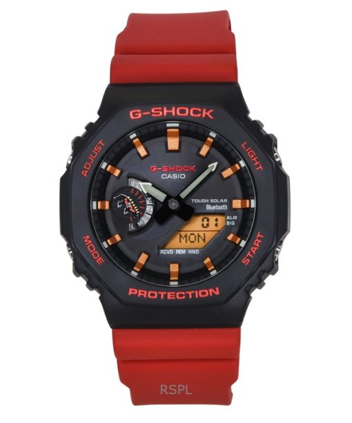 Casio G-Shock Analog Digital Charles Darwin Foundation Smartphone Link Black Dial Solar GA-B2100CD-1A4 200M Men's Watch