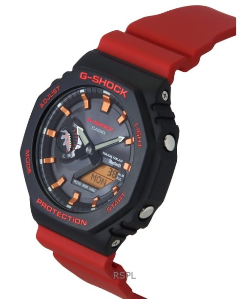 Casio G-Shock Analog Digital Charles Darwin Foundation Smartphone Link Black Dial Solar GA-B2100CD-1A4 200M Men's Watch