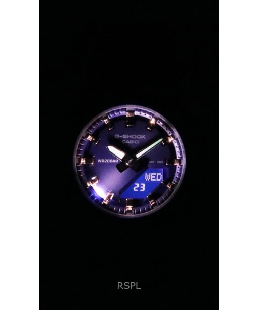 Casio G-Shock Analog Digital Resin Strap Blue Dial Quartz GMA-P2100M-2A 200M Women's Watch