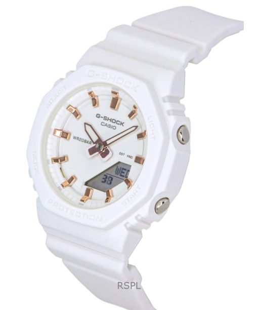 Casio G-Shock Analog Digital Bio-Based Resin Strap White Dial Quartz GMA-P2100M-7A 200M Women's Watch