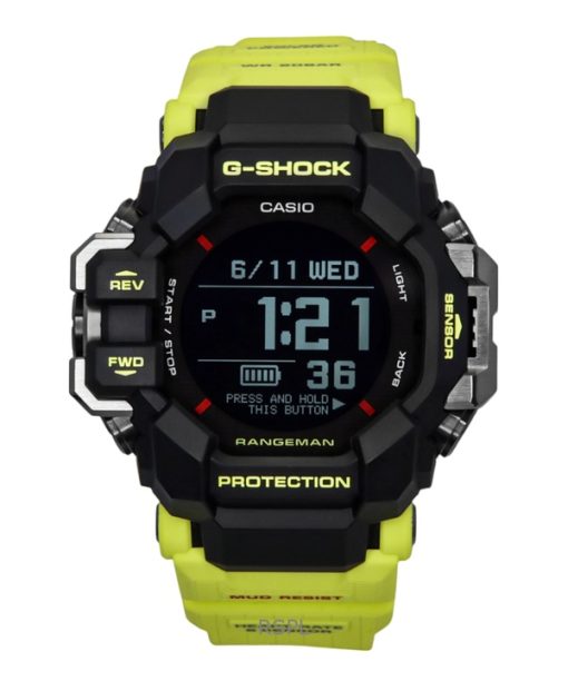 Casio G-Shock Master Of Gâ€“Land Rangeman Digital Smartphone Link Solar GPR-H1000RY-1A9 200M Men's Watch