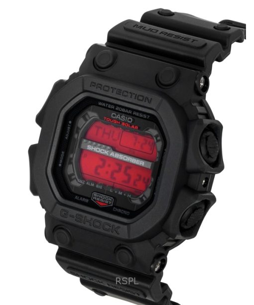 Casio G-Shock Digital Resin Strap Solar GX-56BBR-1 200M Men's Watch