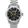 Ingersoll The Bronc Stainless Steel Black Skeleton Dial Automatic I16701 Men's Watch