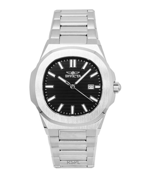 Invicta Speedway Stainless Steel Black Dial Quartz 48319 Men's Watch
