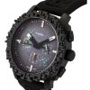 Fossil Minecraft Deepslate Chronograph Limited Edition Silicone Strap Black Dial Quartz LE1205 Men's Watch