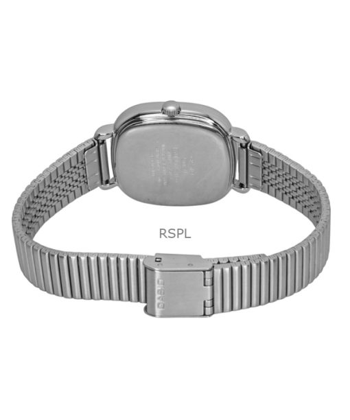 Casio Standard Analog Stainless Steel Silver Dial Quartz LTP-B166D-7AV Women's Watch