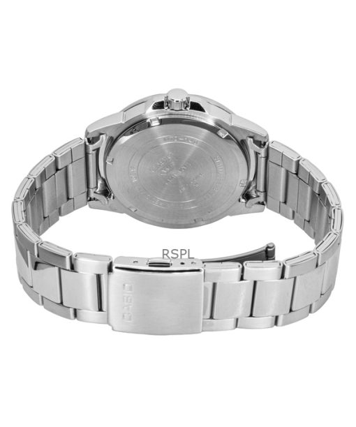 Casio Standard Analog Stainless Steel Blue Dial Quartz MTD-140D-2AV 100M Men's Watch