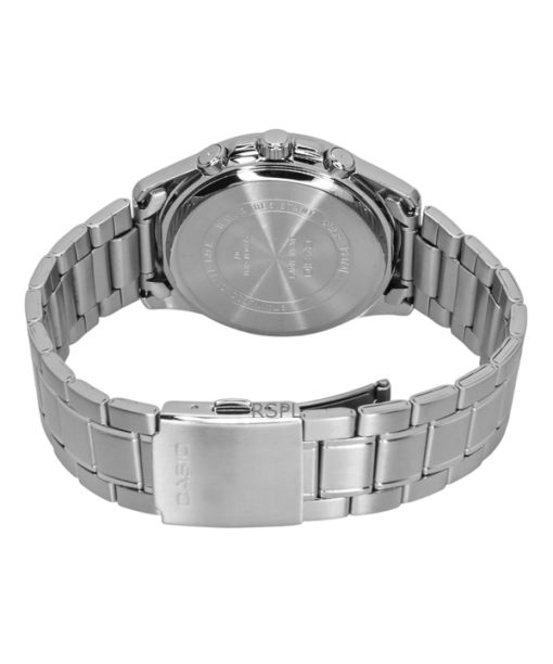Casio Enticer Analog Stainless Steel Silver Dial Quartz MTP-1375D-7A2V Men's Watch