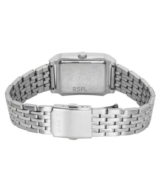 Casio Standard Analog Stainless Steel White Dial Quartz MTP-B190D-7BV Men's Watch