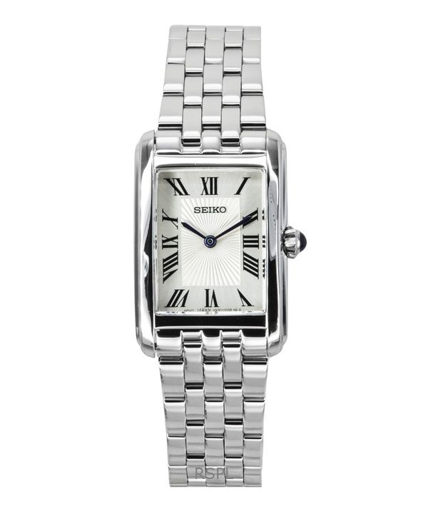 Seiko classic Stainless Steel White Dial Quartz SWR083P1 Women's Watch