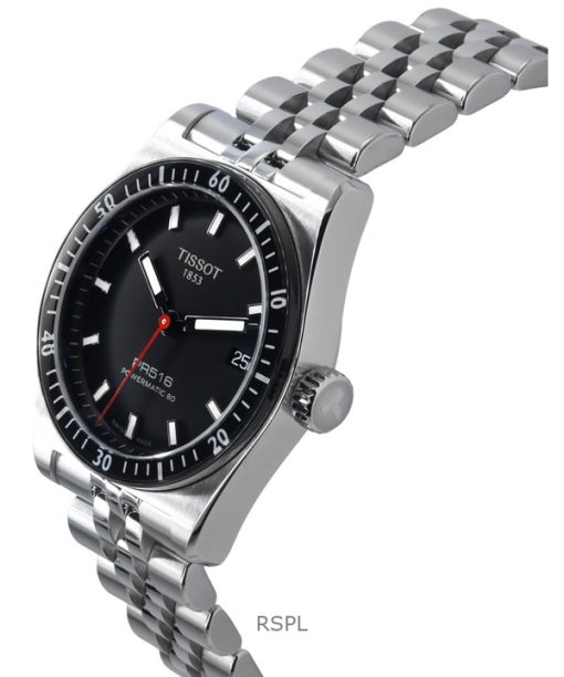 Tissot PR516 Powermatic 80 Stainless Steel Black Dial Automatic T149.407.11.051.00 100M Men's Watch