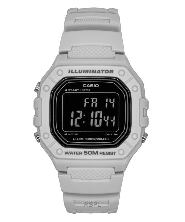 Casio Standard Digital Resin Strap Quartz W-218H-8BV Men's Watch
