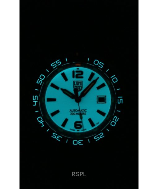 Luminox Pacific Diver Midnight Mariner Rubber Strap White Dial Automatic XS.3101.H 200M Men's Watch