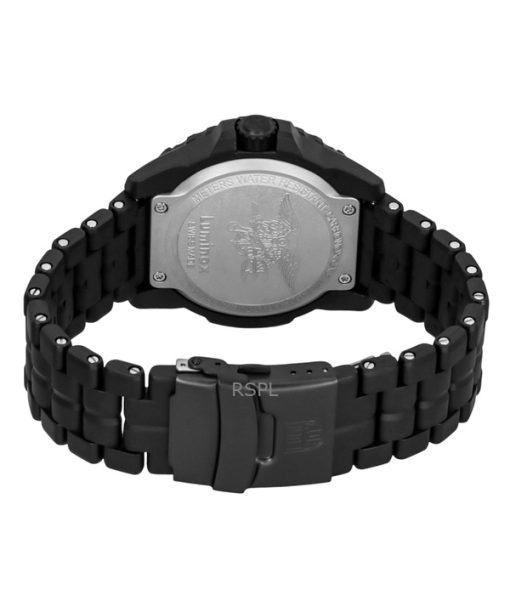 Luminox Navy SEAL 3500 Military Stainless Steel Black Dial Quartz Diver's XS.3510 200M Men's Watch