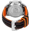 AVI-8 ホーカー ハリアー HUD ラバー＆レザーストラップ グラデーションオレンジダイヤル 自動巻き AV-4117-03 メンズ腕時計