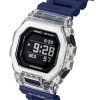 カシオ G-Shock G-LIDE デジタル スマートフォンリンク ブルー 樹脂ストラップ クォーツ GBX-100S-2 200M ユニセックスウォッチ