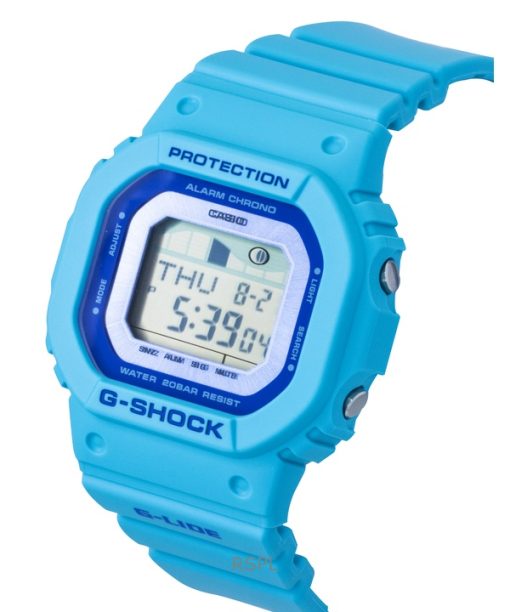 カシオ G-Shock G-LIDE デジタル バイオベース樹脂ストラップ クォーツ GLX-S5610-2 200M レディース腕時計
