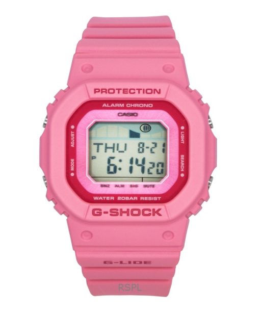 カシオ G-Shock G-LIDE デジタル バイオベース樹脂ストラップ クォーツ GLX-S5610-4 200M レディース腕時計