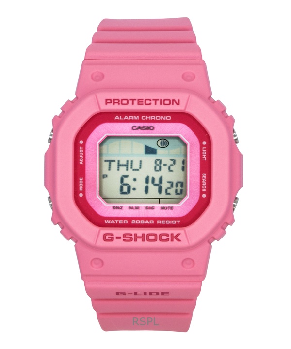 カシオ G-Shock G-LIDE デジタル バイオベース樹脂ストラップ クォーツ GLX-S5610-4 200M レディース腕時計