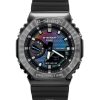カシオ G-Shock G-Steel アナログデジタル バイオベース樹脂ストラップ マルチカラーダイヤル クォーツ GM-2100BRW-1A 200M メンズ腕時計