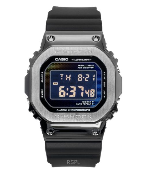 カシオ G-Shock G-Steel デジタル バイオベース樹脂ストラップ クォーツ GM-5600BRW-1 200M メンズ腕時計