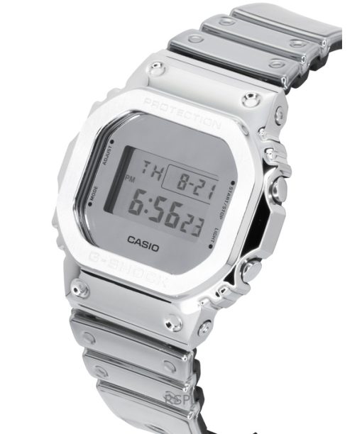 カシオ G-Shock G-Steel ファインメタリック デジタル シリコンストラップ クォーツ GM-5600YM-8A8 200M メンズ腕時計
