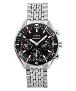 ドクサ サブ200 C-グラフ II シャークハンター ブラックダイヤル 自動巻き ダイバーズウォッチ 797.10.101.10 200M メンズウォッチ エクストラストラップ付き
