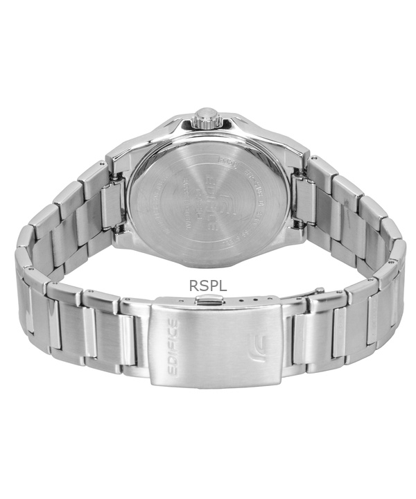 カシオ エディフィス アナログ ステンレススチール ライトブルー ダイヤル クォーツ EFR-S108DE-2AV 100M メンズ腕時計