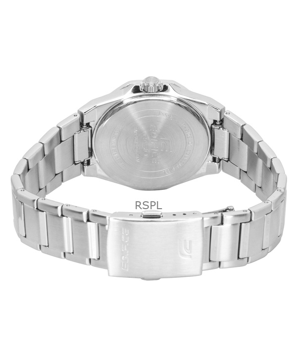 カシオ エディフィス アナログ ステンレススチール グリーンダイヤル クォーツ EFR-S108DE-3AV 100M メンズ腕時計