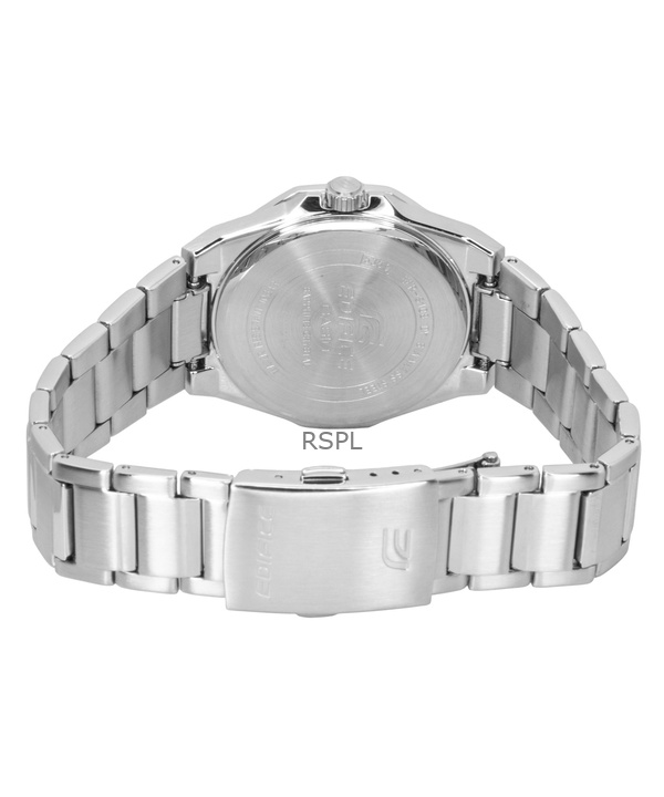 カシオ エディフィス アナログ ステンレススチール シルバーダイヤル クォーツ EFR-S108DE-8AV 100M メンズ腕時計