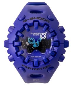 カシオ G-Shock アナログデジタル 樹脂ストラップ ブルーダイヤル クォーツ GA-V01-2A 200M メンズ腕時計