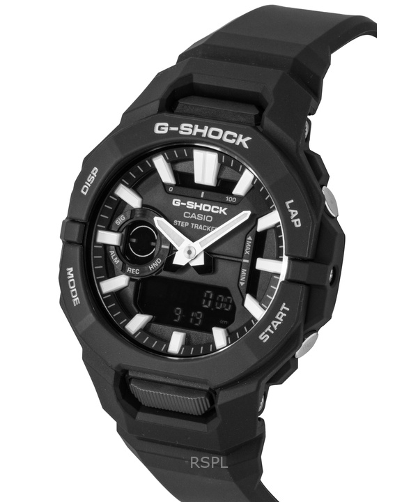 カシオ G-Shock G-Squad アナログデジタル 樹脂ストラップ ブラックダイヤル クォーツ GBA-950-1A 200M メンズ腕時計