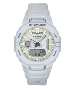 カシオ G-Shock G-Squad アナログデジタル スマートフォンリンク 樹脂ストラップ ホワイト文字盤 クォーツ GBA-950-7A 200M メンズ腕時計