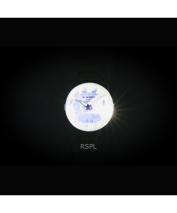 カシオ G-Shock G-Squad アナログデジタル スマートフォンリンク 樹脂ストラップ ホワイト文字盤 クォーツ GBA-950-7A 200M メンズ腕時計