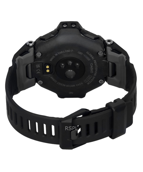 カシオ G-Shock G-Squad デジタル スマートフォンリンク 樹脂ストラップ ソーラー GBD-H2000-1B 200M メンズ腕時計