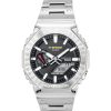 カシオ G-Shock フルメタル アナログデジタル スマートフォンリンク ステンレススチール ブラックダイアル ソーラー GM-B2100SD-1C 200M メンズ腕時計