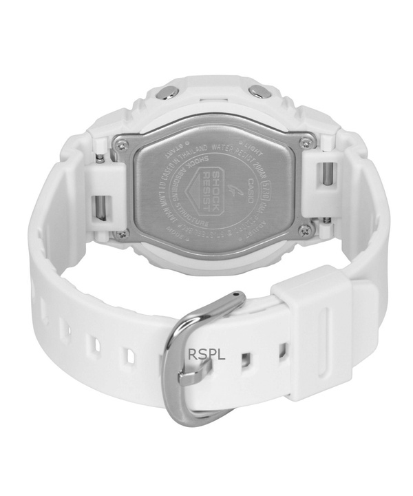 カシオ G-Shock アナログ デジタル 樹脂ストラップ 偏光 ホワイトダイヤル クォーツ GMA-P2100PC-7A 200M レディース腕時計