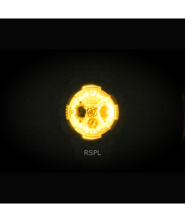 カシオ G-Shock アナログデジタル バイオベース樹脂 ホワイトダイヤル クォーツ GMA-S120SA-7A2 200M レディース腕時計