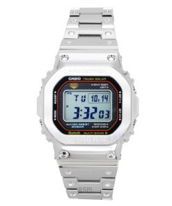 カシオ G-Shock フルメタル デジタル スマートフォンリンク ステンレススチール ソーラー GMW-B5000D-1C 200M メンズ腕時計