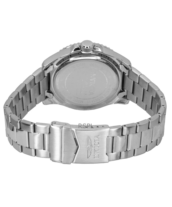 インビクタ プロダイバー ステンレススチール ホワイトダイヤル クォーツ 47124 メンズ腕時計