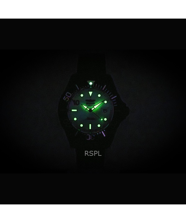 インビクタ プロダイバー PANDA ステンレススチール シルバーダイヤル 自動巻き 48707 300M メンズ腕時計