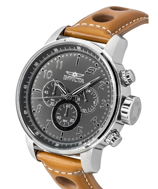 インビクタ S1 ラリー ザガー 限定クロノグラフ レザーストラップ クォーツ 90102 100M メンズ腕時計