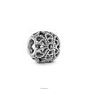 パンドラ オープンワーク フラワーチャーム クリアビーズ付き P-791282 レディース