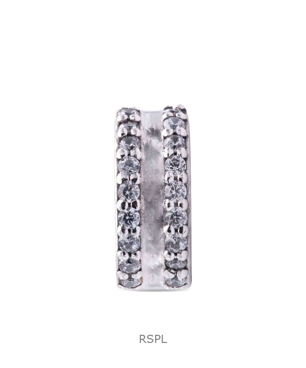 パンドラ スターリングシルバー チャーム クリアキュービックジルコニア P-798422C01 レディース